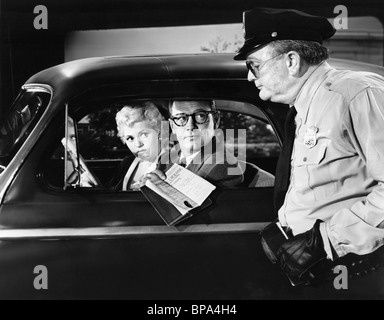 Mit JUDY HOLLIDAY, William Holden, Geboren gestern, 1950 Szene Stockfoto