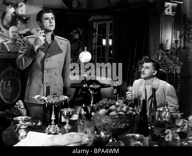 STEWART GRANGER DER GEFANGENE VON ZENDA (1952) Stockfoto