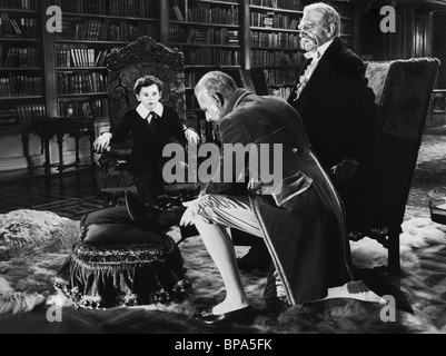 FREDDIE BARTHOLOMEW, C. AUBREY SMITH, der Kleine LORD, 1936 Stockfoto