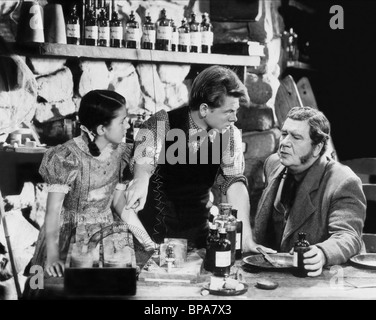 VIRGINIA WEIDLER, MICKEY ROONEY, George Bancroft, YOUNG TOM EDISON, 1940 Stockfoto