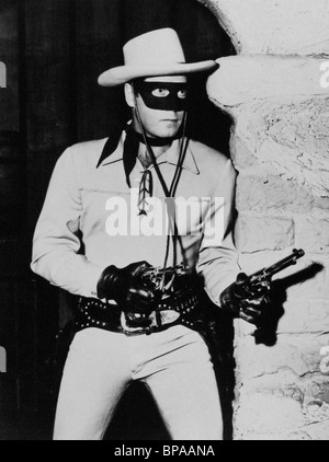 CLAYTON MOORE: THE LONE RANGER (1942) Stockfoto