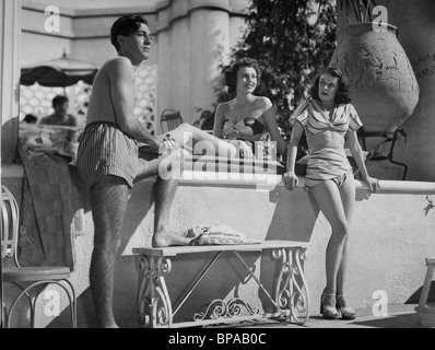 DERMOT WALSH, HAZEL COURT, PATRICIA PLUNKETT, meine Schwester und ich, 1948 Stockfoto