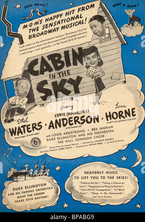 FILM POSTER CABIN IN THE SKY (1943) Stockfoto