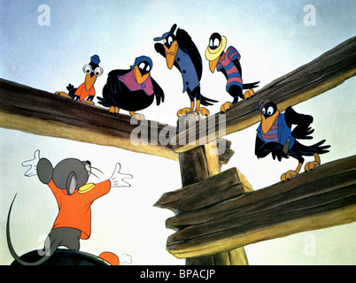 TIMOTHY MAUS, Krähen, DUMBO, 1941 Stockfoto