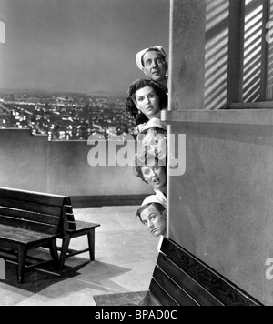 JULES MUNSHIN, ANN MILLER, Frank Sinatra, Betty Garrett, gene kelly, AUF DIE STADT, 1949 Stockfoto