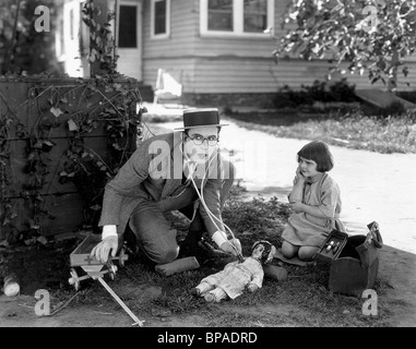 HAROLD LLOYD, MILDRED DAVIS, DR. JACK, 1922 Stockfoto