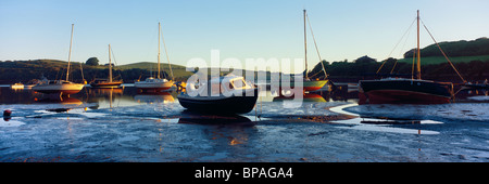 Salcombe Mündung, South Devon Stockfoto