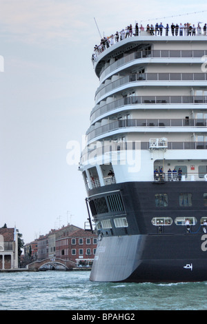 Kreuzfahrtschiff Nieuw Amsterdam Stockfoto