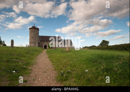 Saint Andrews Church Little Snoring, Fakenham Norfolk. Stockfoto