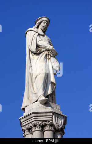 Walter von der Vogelweide in Bozen/Bolzano, Italien Stockfoto