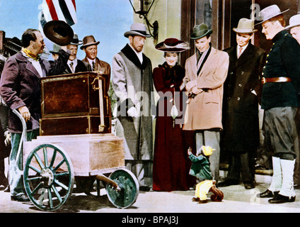 CLIFTON WEBB, DEBRA PAGET, Robert Wagner, Stars and Stripes Forever, 1952 Stockfoto