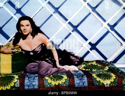 PATRICIA MEDINA ALADDIN UND SEINE LAMPE (1952) Stockfoto