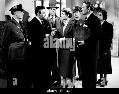 LEE J. COBB, JOHN DALL, JANE WYATT, der Mann, der sich selbst betrogen, 1950 Stockfoto