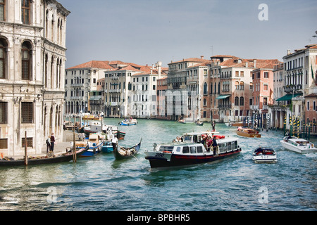 Cannaregio Canal am Morgen in Venedig, Italien. Stockfoto