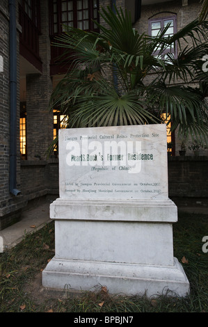 Pearl Buck’s (Sai Zhenzhu) Residence Museum Residence Residence, Zhenjiang, China Stockfoto