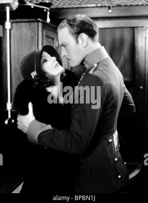 GRETA GARBO, CONRAD NAGEL, die geheimnisvolle Dame, 1928 Stockfoto