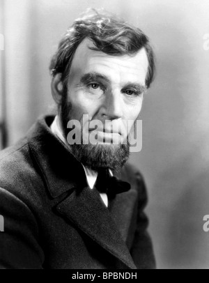 WALTER HUSTON ABRAHAM LINCOLN (1930) Stockfoto