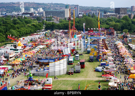 Der Hopfengaben Festplatz Newcastle Upon Tyne, Vereinigtes Königreich Stockfoto
