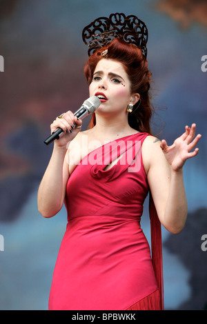 PALOMO GLAUBEN AN V FESTIVAL HYLANDS PARK CHELMSFORD Stockfoto