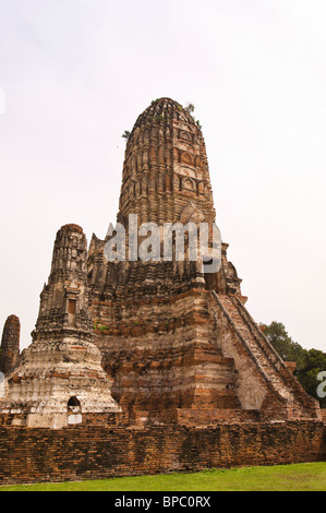 Wat Chai Wattanaram Tempel Ayutthaya Historical Park, Thailand. Stockfoto