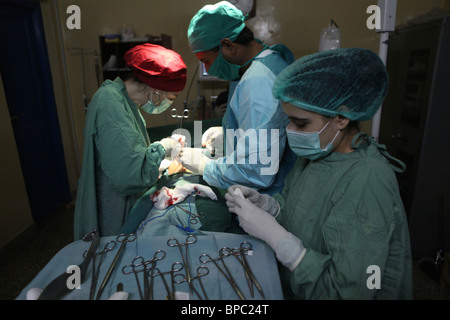 Flutopfer in Pakistan erhalten Hilfe von Ärzte ohne Grenzen Stockfoto