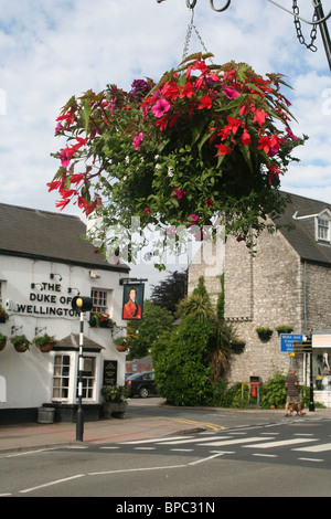 High Street Cowbridge Vale von Glamorgan South Wales UK Stockfoto