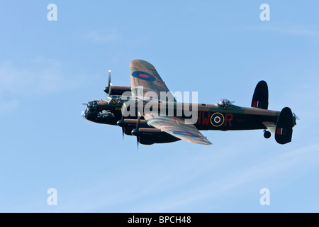 683 Avro Lancaster Bomber, B1 Reg PA474, Anzeige im Unternehmen Stockfoto