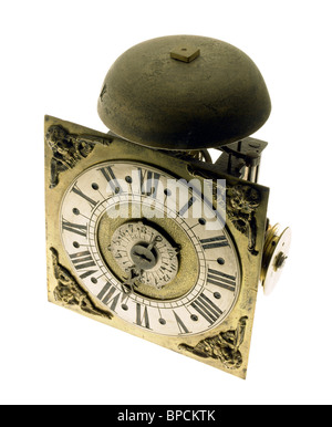 Antike provinziellen englische Uhr Stockfoto