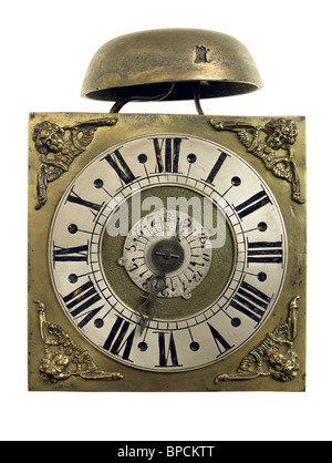 Antike provinziellen englische Uhr Stockfoto