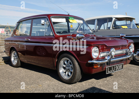 Hillman Imp bei einer Oldtimer-Rallye Stockfoto