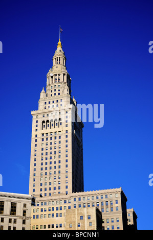 Der Terminal Tower, Cleveland, Ohio, USA Stockfoto