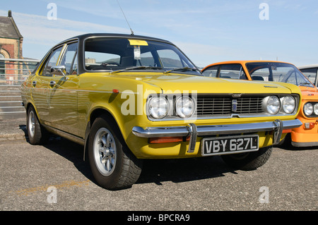 Hillman Avenger bei einer Oldtimer-Rallye Stockfoto