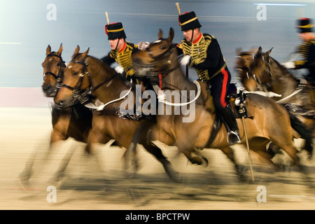 Windsor Royal Tattoo statt in der Menge von Windsor Castle Stockfoto