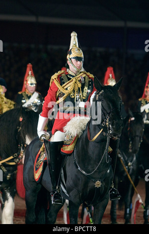 Windsor Royal Tattoo statt in der Menge von Windsor Castle Stockfoto