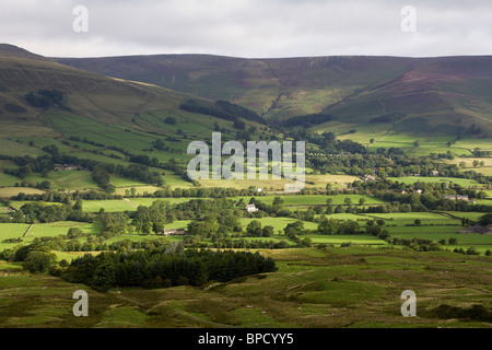 Tal der Edale Derbyshire Peak District National park England uk gb Stockfoto