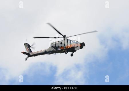 Boeing Apache AH - 64D Kampfhubschrauber zeigt 2010 Royal International Air Tattoo, Fairford, England. Stockfoto