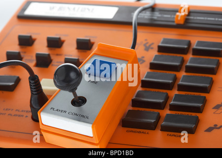 Retro-elektronische Videospiel Binatone tv mk 10 Pong Klon Mastervariante Stockfoto