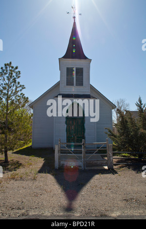 Eine alte Kirche in Wadsworth Nevada Stockfoto