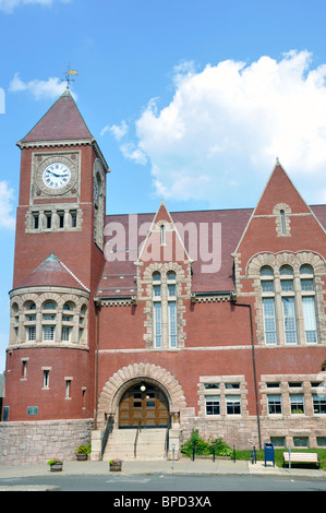 Rathaus, Amherst, Massachusetts, Neuengland, USA Stockfoto