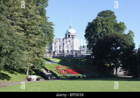 Union Terrace Gardens Aberdeen Schottland august 2010 Stockfoto