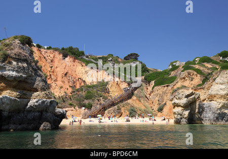 Strand in der Nähe von Sagres an der Algarve, Portugal Stockfoto