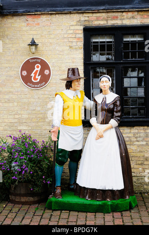 Oliver Cromwells Haus und Tourist Information Centre, Ely, Cambridgeshire, England, Vereinigtes Königreich Stockfoto