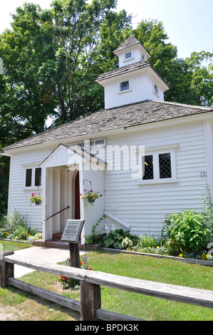 Post Office, historische Deerfield, Massachusetts, USA Stockfoto