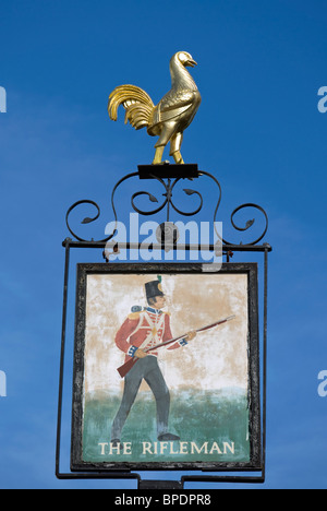 Gasthaus Zeichen Schütze Pub, Twickenham, Middlesex, england Stockfoto