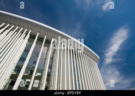 Luxemburg, Luxemburg-Stadt Kirchberg-Plateau. Philharmonie Luxemburg Grande-Duchese Josephine-Charlotte, Konzertsaal. Stockfoto