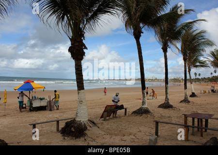 Itapuã Strand in Salvador, Bahia Stockfoto