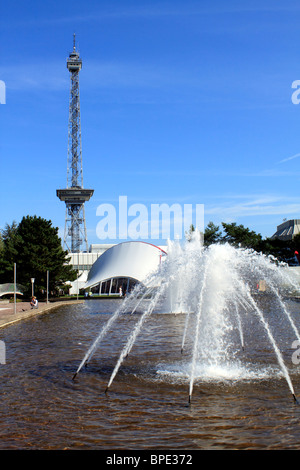 Berlin, IFA, Consumer Electronics Unlimited, Messe Berlin, der berühmten Radio Tower Berlin. EU/DE/DEU/Deutschland Capitol Berlin Stockfoto