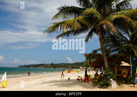 Ponta de Areia Beach, Insel Itaparica in der Nähe von Salvador, Bahia, Brasilien. Stockfoto