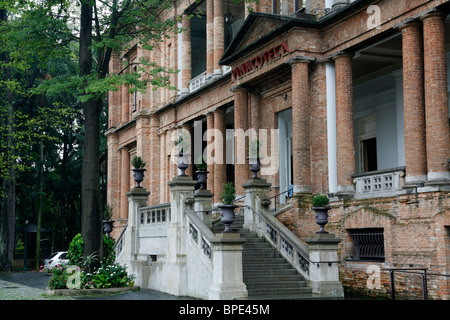 Pinacoteca Estado (Staatliche Kunsthalle), Sao Paulo, Brasilien. Stockfoto