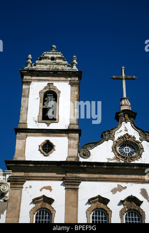 Igreja Sao Domingos auf Terreiro de Jesus Platz, Salvador, Bahia, Brasilien. Stockfoto